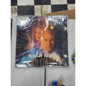 Star Trek First Contact LaserDisc Movie Paramount Sci-Fi Collectible Film Disc‎